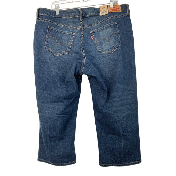 Levis 311 Shaping Skinny Capri Crop Jeans 18W Plus Stellar Stretch Denim 8739 - Picture 7 of 15